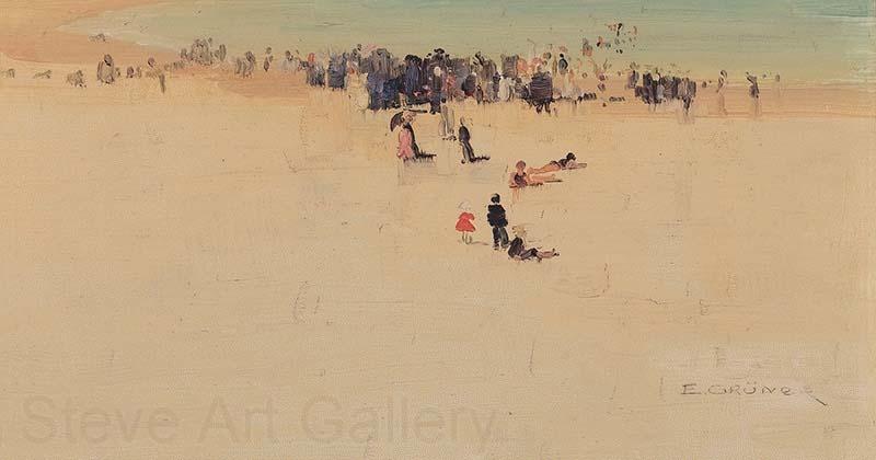 Elioth Gruner Along the Sands